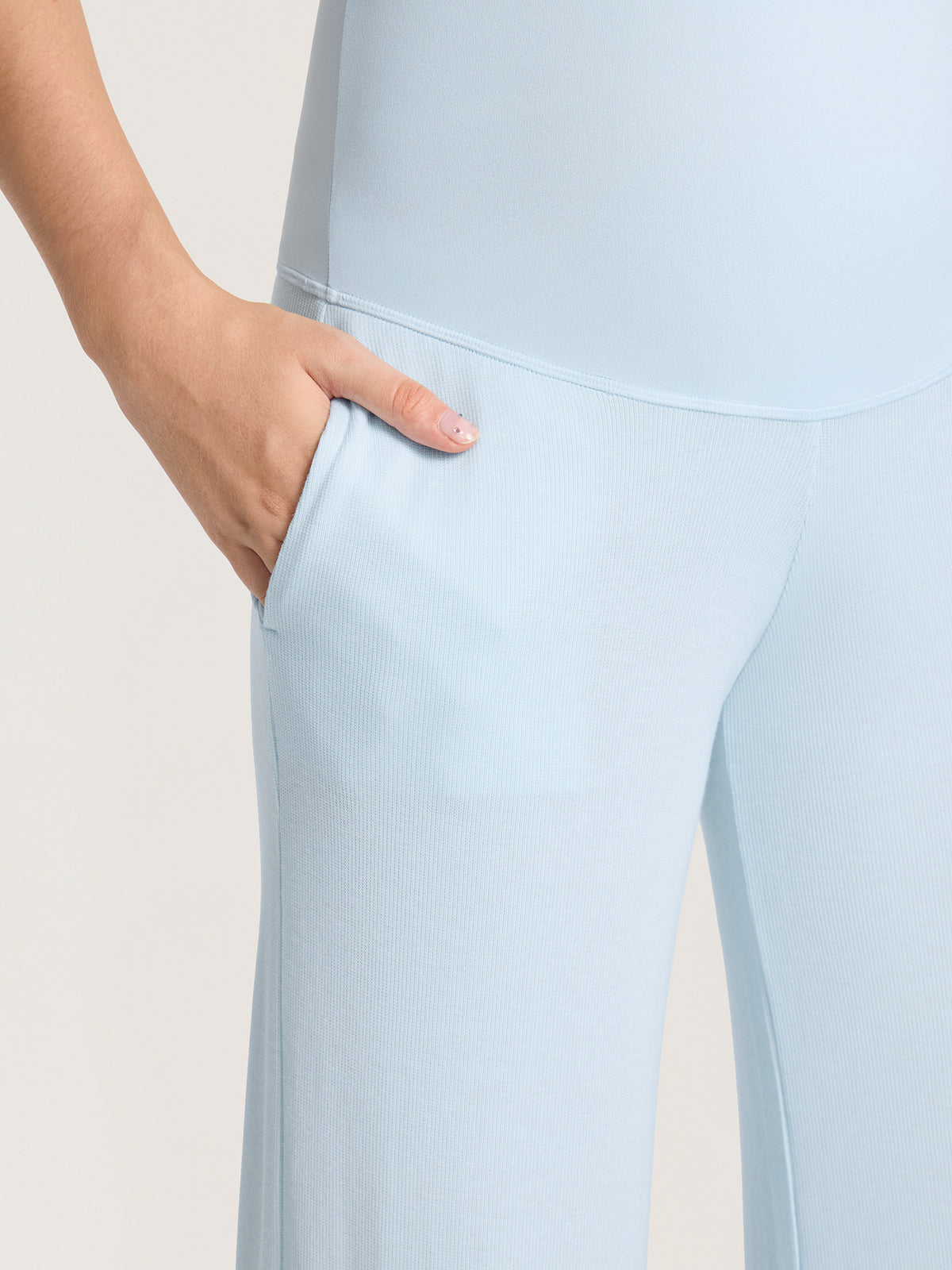 Ribbed Modal Maternity Lounge Pants 30"